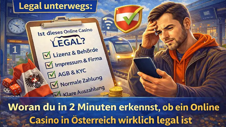 2-Minuten-Check: Ist ein Online Casino in Österreich wirklich legal?