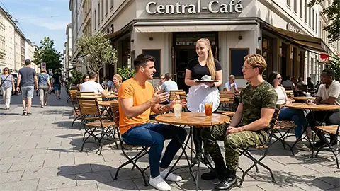 Männersorgen und Fitnesscenter - Asche am Sattel