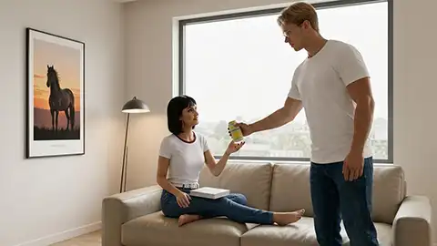 Bleibst du zuhause? - Asche am Sattel